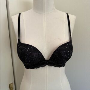 Victoria's Secret Black Lace Bra